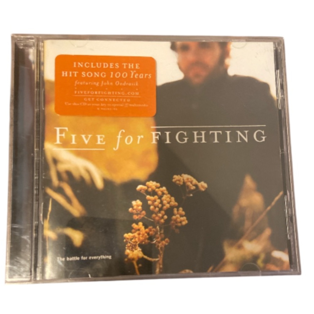 The Battle for‎ Everything by Five for Fighting Music CD 2004